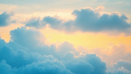 Obraz premium white cloud background