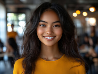 Successful Young Professional in Modern Office Setting