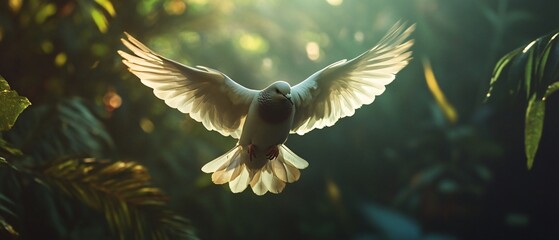 Professional Ring-Necked Dove Bird Photo for Natural Wildlife Enthusiasts