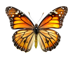 Fototapeta premium butterfly isolated on white background