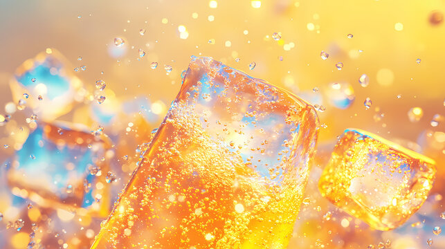 closeup carbonated caffeinepowered beverage