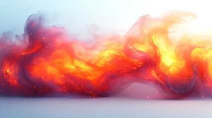 Fiery Blaze Roaring Heat Sparks high resolution hd design