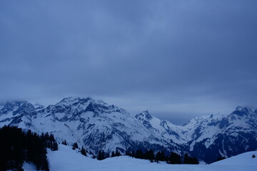 Obraz premium Wintercamp