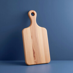 Wooden cutting board mockup template