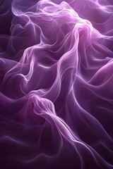 Obraz premium Classic luxury design exemplified by a purple abstract background, silk texture, and movement of wave lines