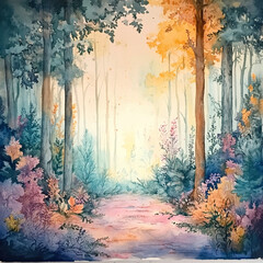 Printable Fantasy Digital Background