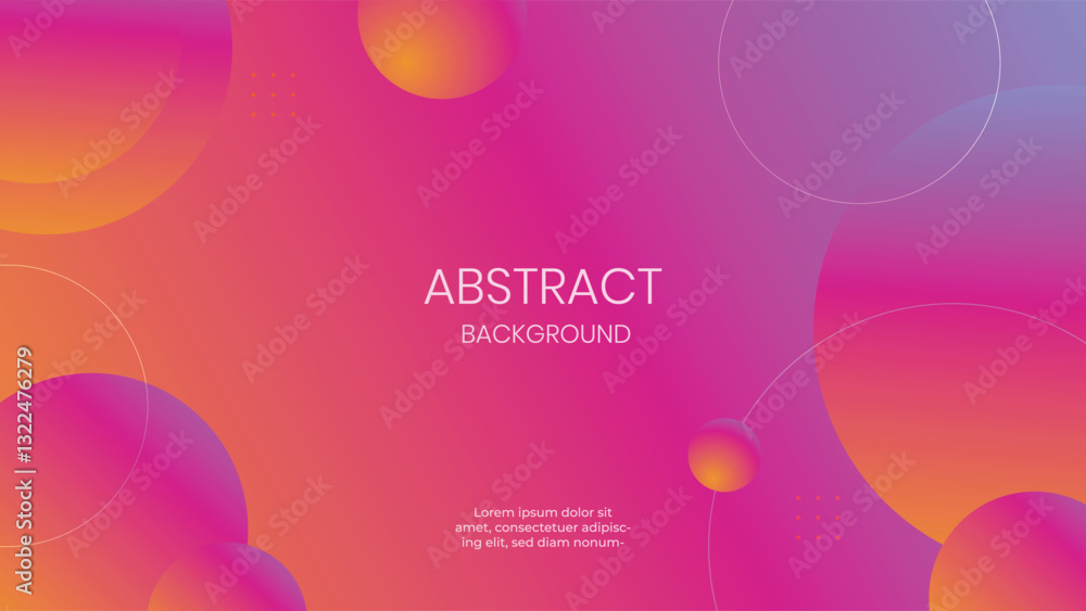 Poster stunning abstract gradient background with smooth transitions. perfect for digital designs, presenta