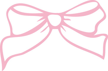 Decorative Bow Illustration	