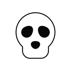 Skull  vector icon