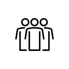 People icon vector illustration. person sign and symbol. User Icon vector