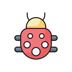 Bug  vector icon