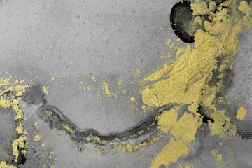 Original artwork photo of marble ink abstract art. High resolution photograph from exemplary original painting. Abstract painting was painted on HQ paper texture to create smooth marbling pattern.