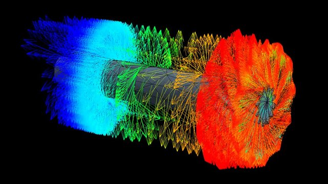 Mechanic simulation engineering - Stress and breakpoint analysis of gear under force and moment conditions