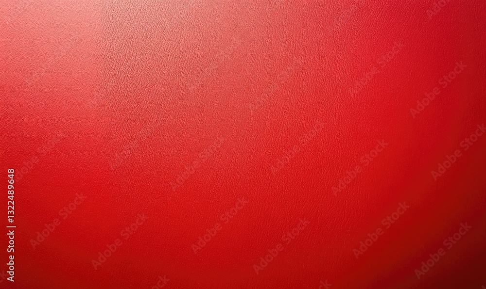 Poster a red background with a red object in the middle