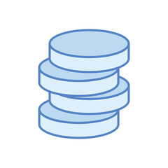 Coins  vector icon