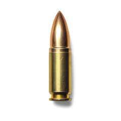 bullet, ammunition, cartridge, isolated, gun, ammo, weapon, brass, war, white, rifle, military, bullets, metal, shell, lead, danger, caliber, copper, object, old, gold, army, shot, guns