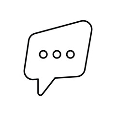 Chat Bubble vector icon