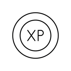 Experience Point vector icon