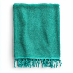 Fototapeta premium Soft, durable hammam towel in vibrant color, perfect for beach or bath use. Lightweight and compact for easy travel.