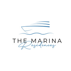 Minimal Boat Logo design