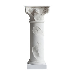 column, architecture, greek, pillar, ancient, roman, stone, pedestal, marble, antique, 3d, ionic, greece, style, classical, old, doric, architectural, illustration, building, podium, capital, icon, cl