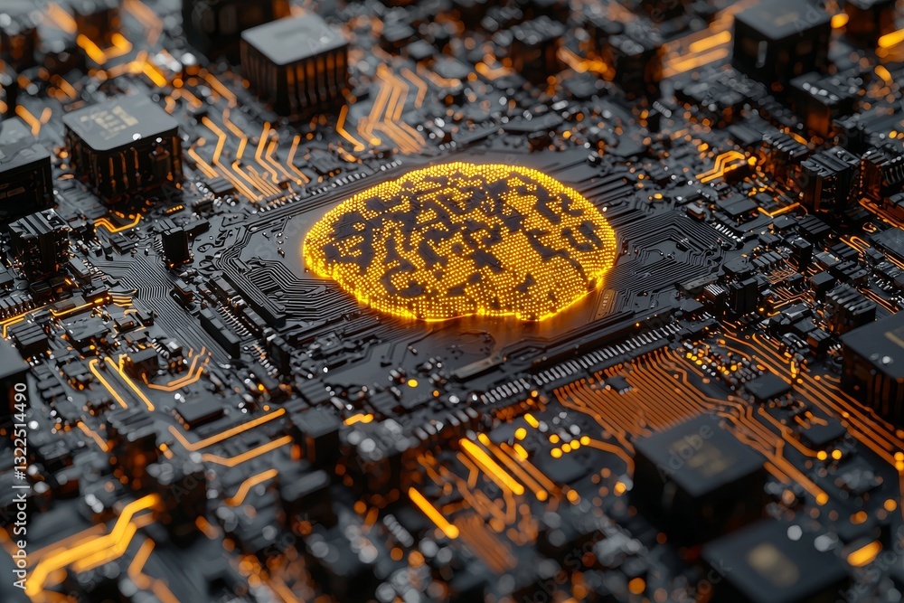 Poster stockbig data is transferred across the internet via cloud computing, a forward-thinking digital tec