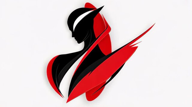 A minimalistic vector logo featuring bold, clean shapes and vibrant colors inspired by classic design aesthetics.