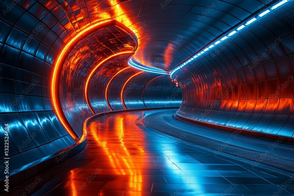 Poster high-speed motion on the road, captured with ai, creates a dynamic image of rapid transit against an