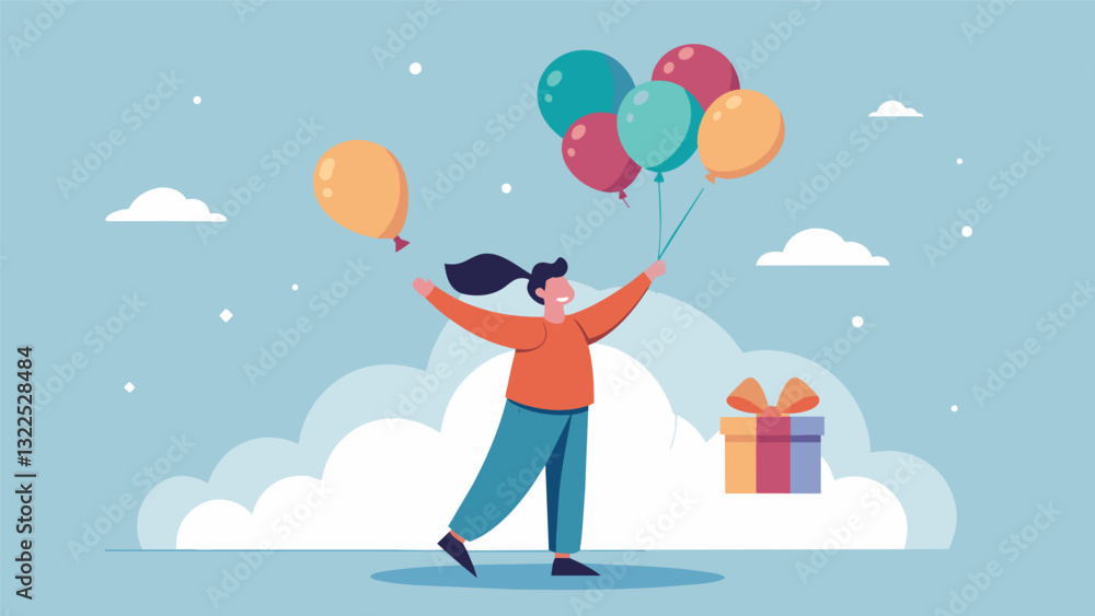 Poster letting go of distractions and fully immersing oneself in the present moment fully connecting with t