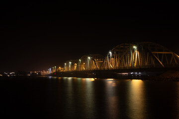 bridge at night