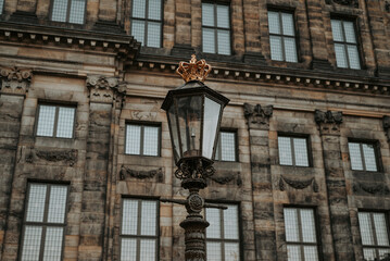 Le magnifique centre-ville de la ville de Amsterdam au Pays-Bas