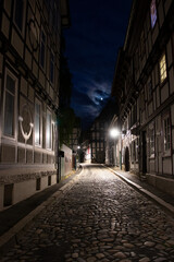 old street in the old town