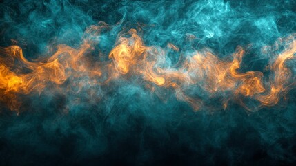 Fototapeta premium Abstract Smoke Mixture Background