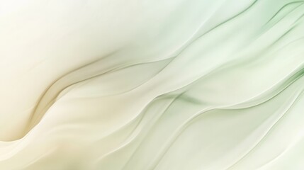 Obraz premium Soft and Natural Blurred Gradient Background with Gentle Transitions from Pale Green to Cream