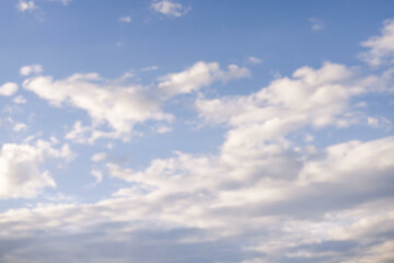 Obraz premium blue sky with clouds