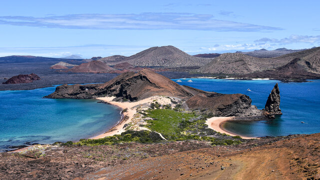 Bartolome Island in the Galapagos Islands, Ecuador