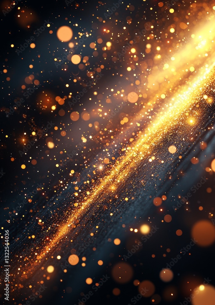 Poster design and presentation can benefit from an abstract background of colorful waves and lines
