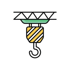 Crane  Vector icon