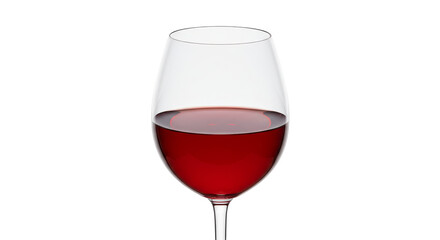 Red Wine Glass isolated, PNG 