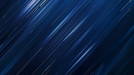 Vibrant Navy Blue Dynamic Abstract Background with Diagonal Streaks and Lines Trendy Classic Color for Business Cover