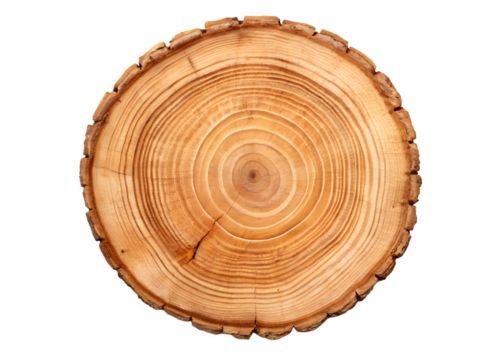 cross section of tree stump
