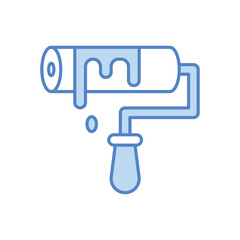 Paint Roller Vector icon