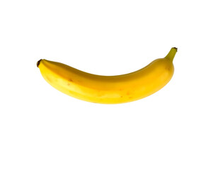 Banana isolated on transparent background