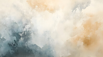 Soft pastel watercolor background with delicate brush strokes blending into a dreamy artistic texture