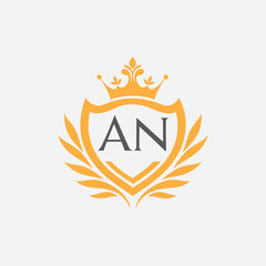 AN luxury logo design