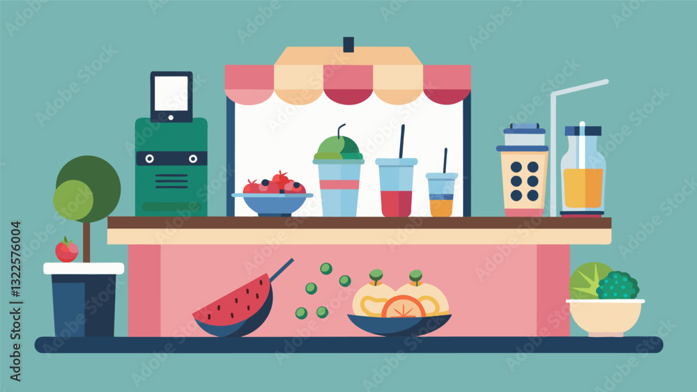 Poster customers can customize their own smoothie bowls with a wide selection of toppings at this makeyouro