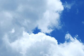 Abstract of clouds pattern in the afternoon