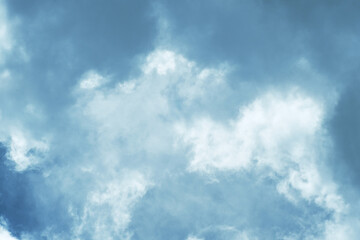 Abstract of clouds pattern in the afternoon