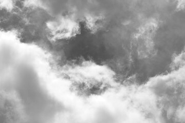 Abstract of clouds pattern in the afternoon