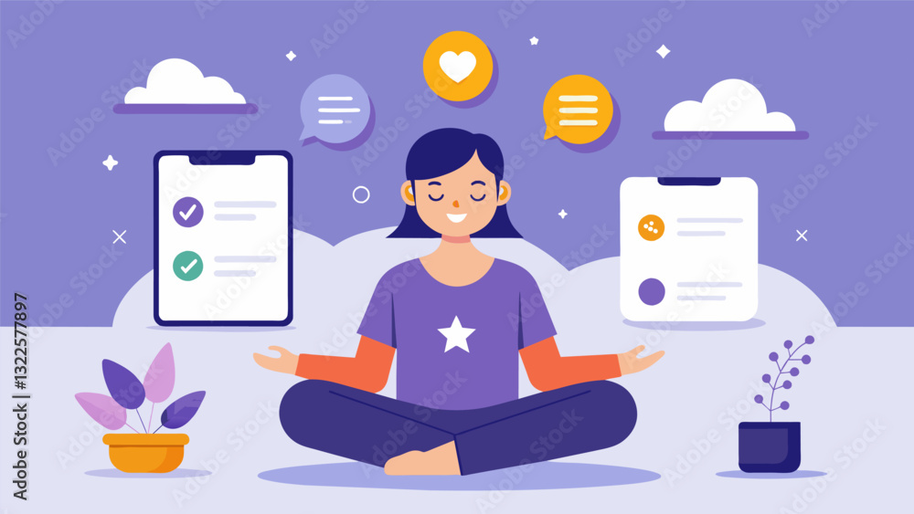 Poster the app also offers personalized recommendations based on the users goals whether it be reducing str